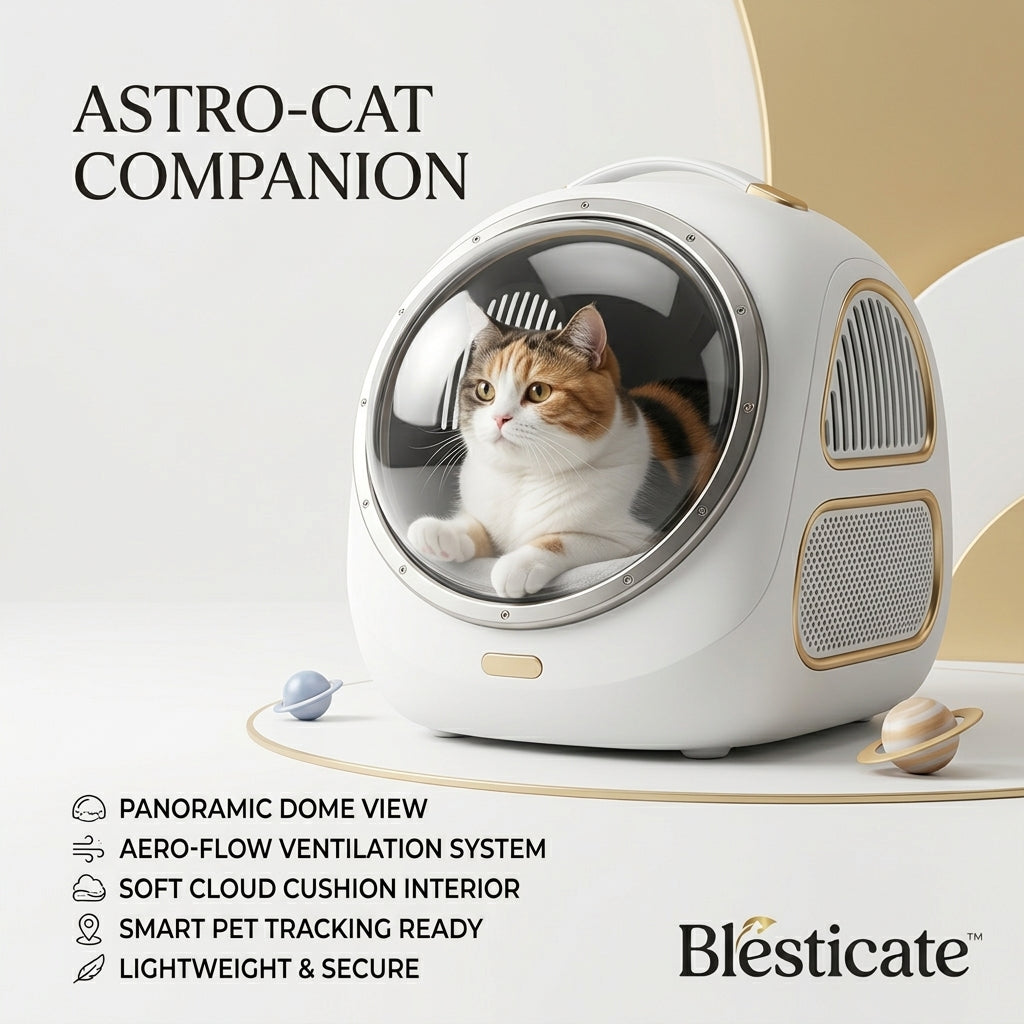 🐾 Blesticate™ Astro-Cat Companion Carrier